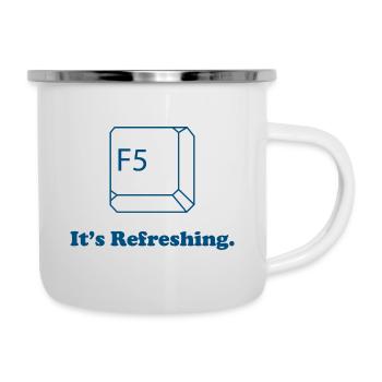 F5 It's Refreshing - Camper Mug - white - Right