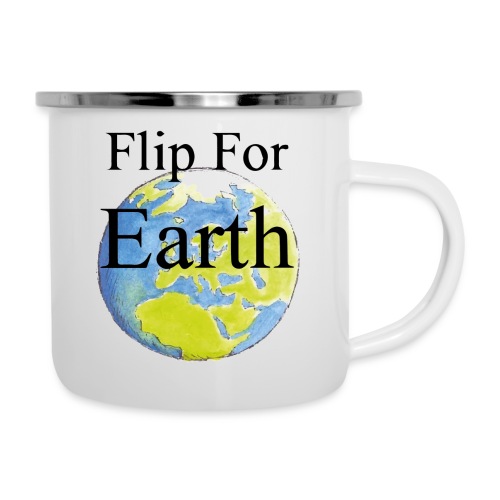 flip_for_earth - Emaljmugg