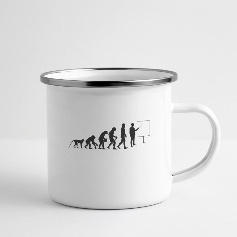 Evolution de l’enseignant Tasse émaillée