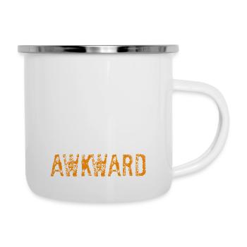 I Came, I Saw, I Made It Awkward - Camper Mug - white - Right