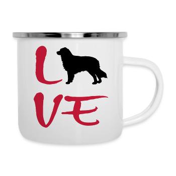 Australian Shepherd Aussie LOVE - Camper Mug - white - Right