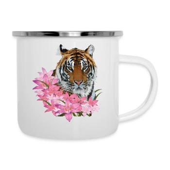 Bengal tiger - Camper Mug - white - Right
