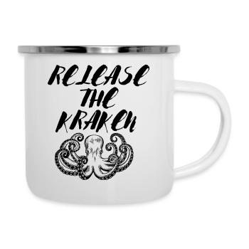RELEASE THE KRAKEN - Camper Mug - white - Right
