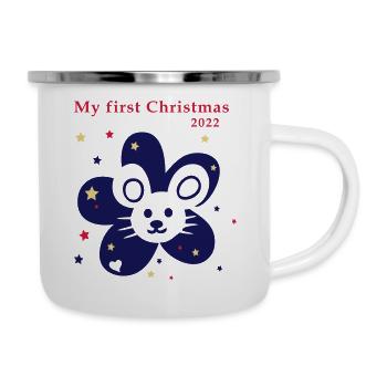 Mon premier Noël - Tasse émaillée - blanc - Droite