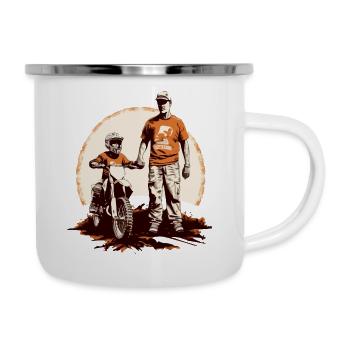 Dad memories - Camper Mug - white - Right