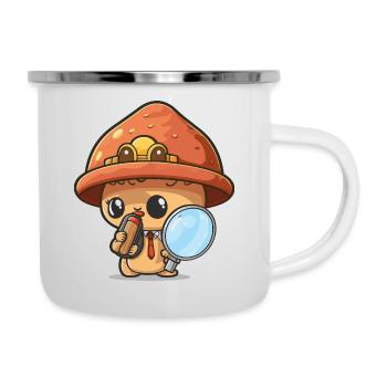 Mushroom Mystery - Camper Mug - white - Right