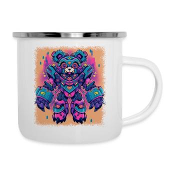 Geek Mammal Bday Déclaration Cadeau Grumbler Anniversaire - Tasse émaillée - blanc - Droite
