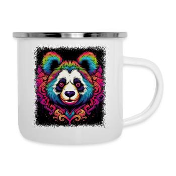 Dictons Geek Panda Drôle Bday Joke Ice Bear Humour - Tasse émaillée - blanc - Droite