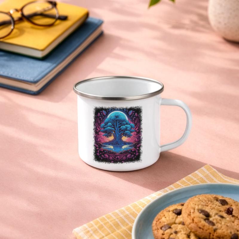 browser chef evolution tshirts Emaille-Tasse