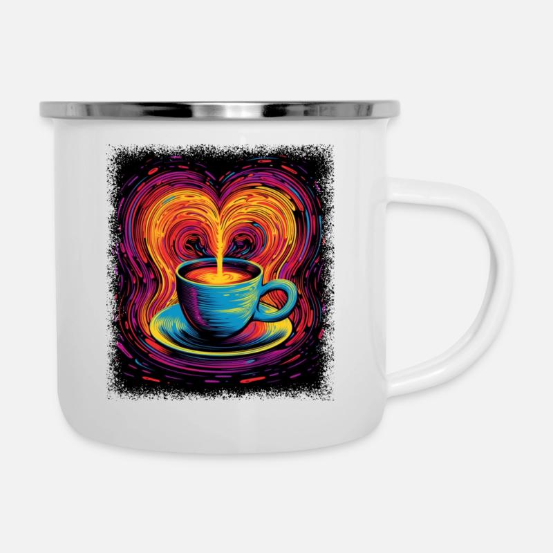 Gift Idea Jokes Bday Coffee Lover Milk Morning - Camper Mug - white