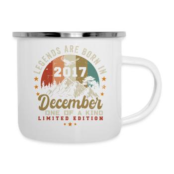 The legends were published in December 2017 - Retro 2017 - Camper Mug - white - Right