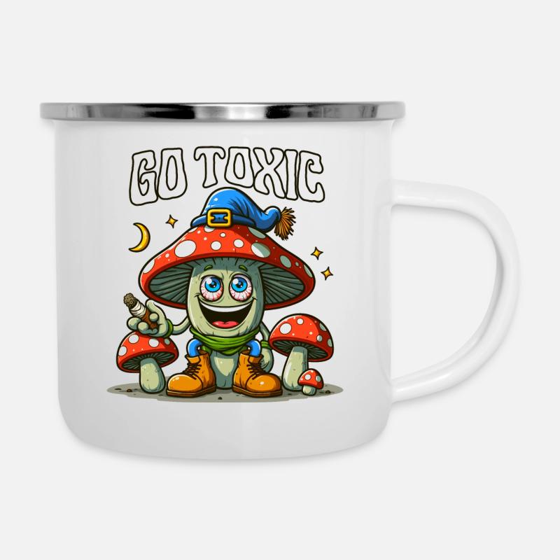 Go Toxic - Camper Mug - white