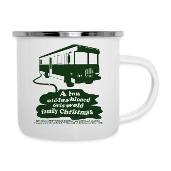 Schöne Bescherung A Fun Griswold Family Christmas - Emaille-Tasse - Weiß - Rechts