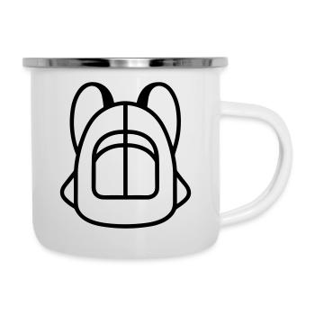 Backpack - Camper Mug - white - Right