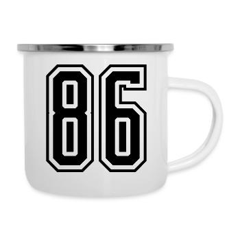 86 digit number - Camper Mug - white - Right