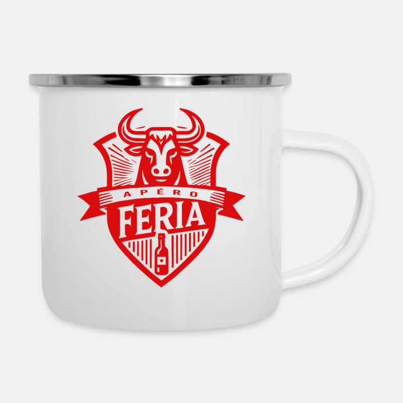 Feria de Béziers - Camper Mug - white