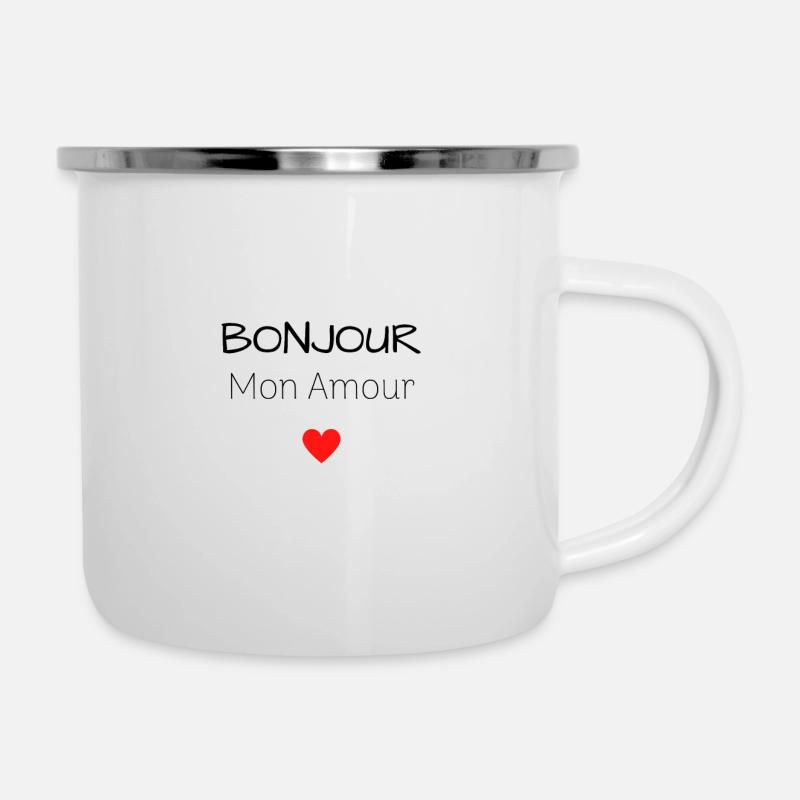 Hello my love - Camper Mug - white