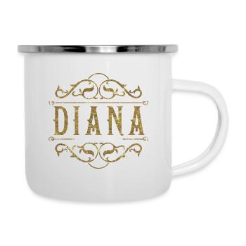 Diana gold - Camper Mug - white - Right