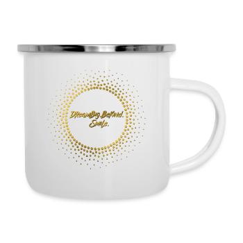 DreamBig.BeKind. - Tasse émaillée - blanc - Droite
