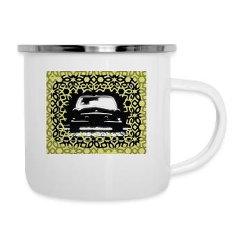 Volga yellow black - Camper Mug - white - Right