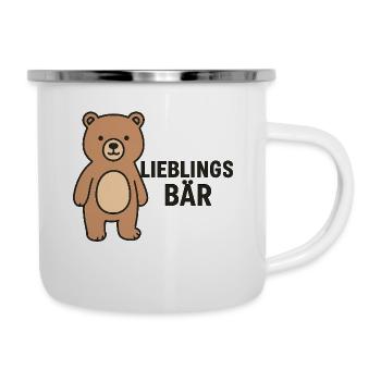 FAVORITE BEAR - Camper Mug - white - Right