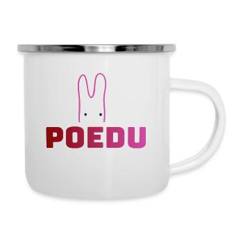 POEDU in bang pink - Camper Mug - white - Right
