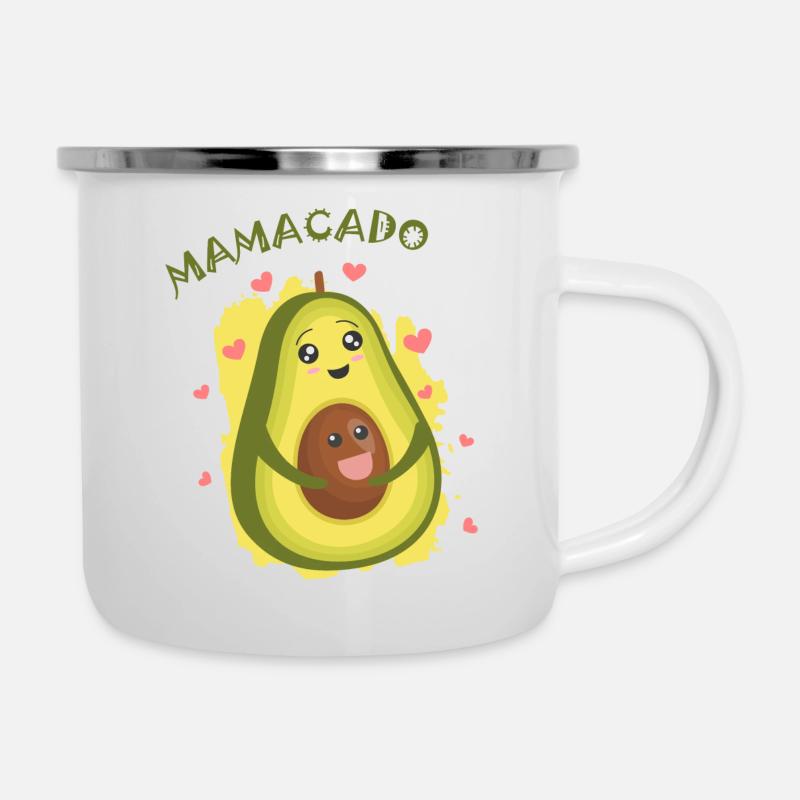 Mamacado - Camper Mug - white