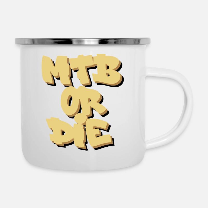 VTT ou matrice - Tasse émaillée - blanc