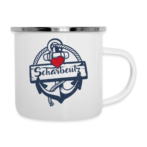 Scharbeutz - Emaille-Tasse
