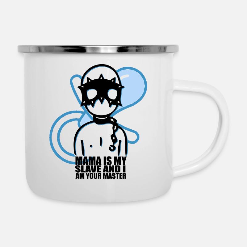 Bébé-Un - Tasse émaillée - blanc