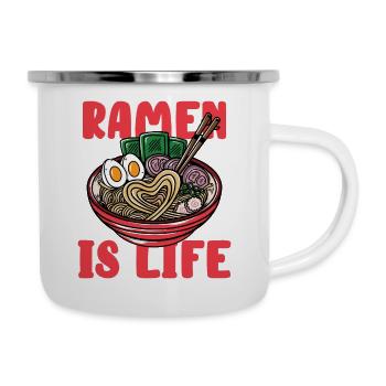 Ramen is Life - Camper Mug - white - Right