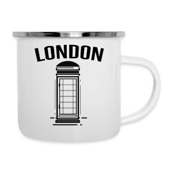 London Bus - Camper Mug - white - Right