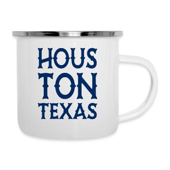 Dallas - Texas - United States of America - USA - Camper Mug - white - Right