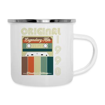 Anniversaire légendaire de 1990 - Tasse émaillée - blanc - Droite
