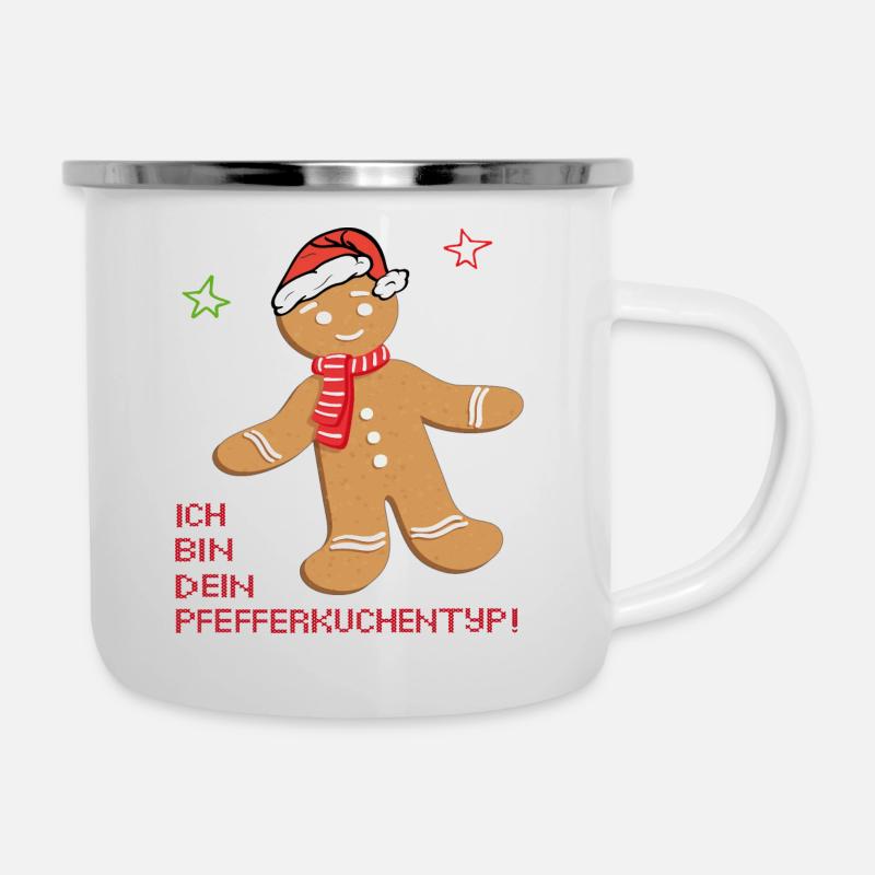Advent, gingerbread - Camper Mug - white
