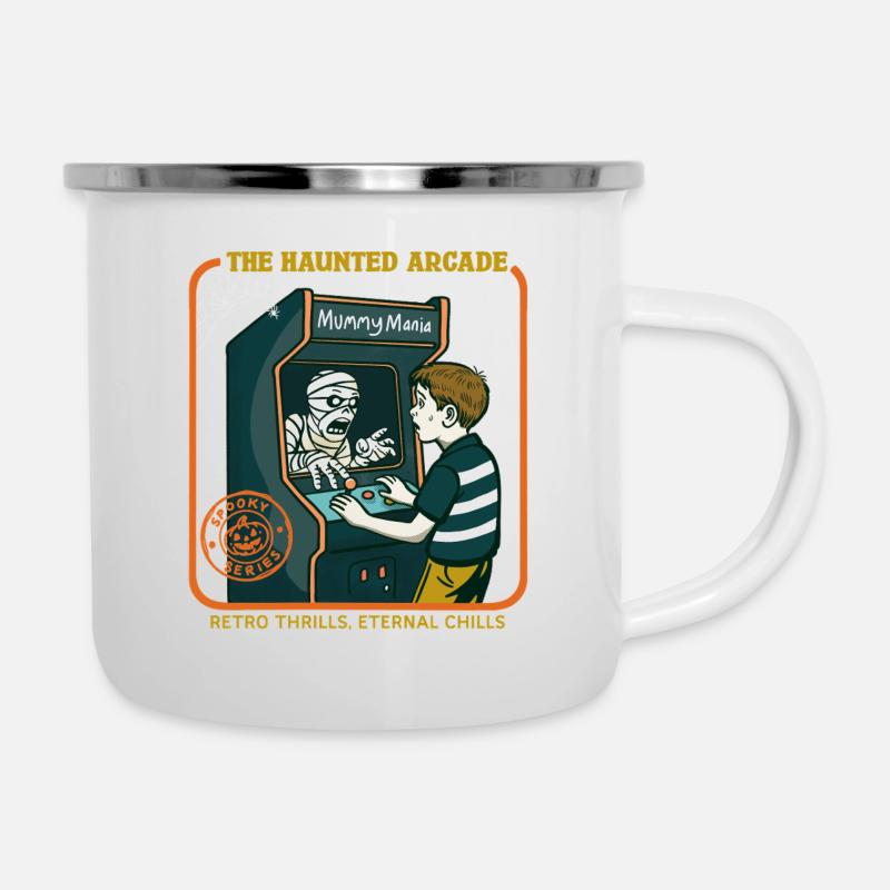 L’arcade hantée - Tasse émaillée - blanc