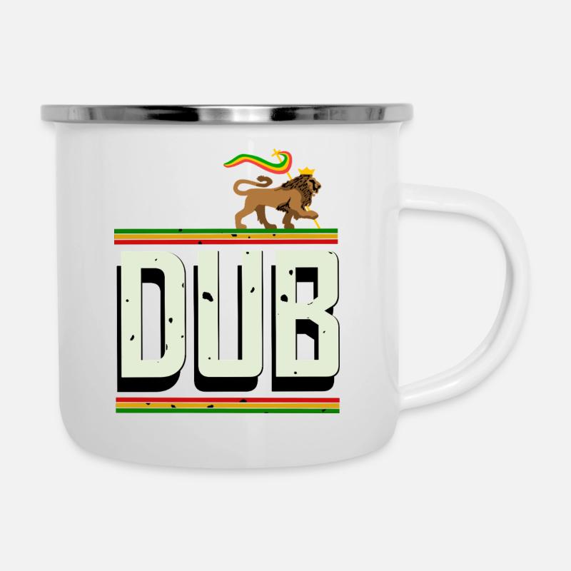 Dub Reggae - Camper Mug - white