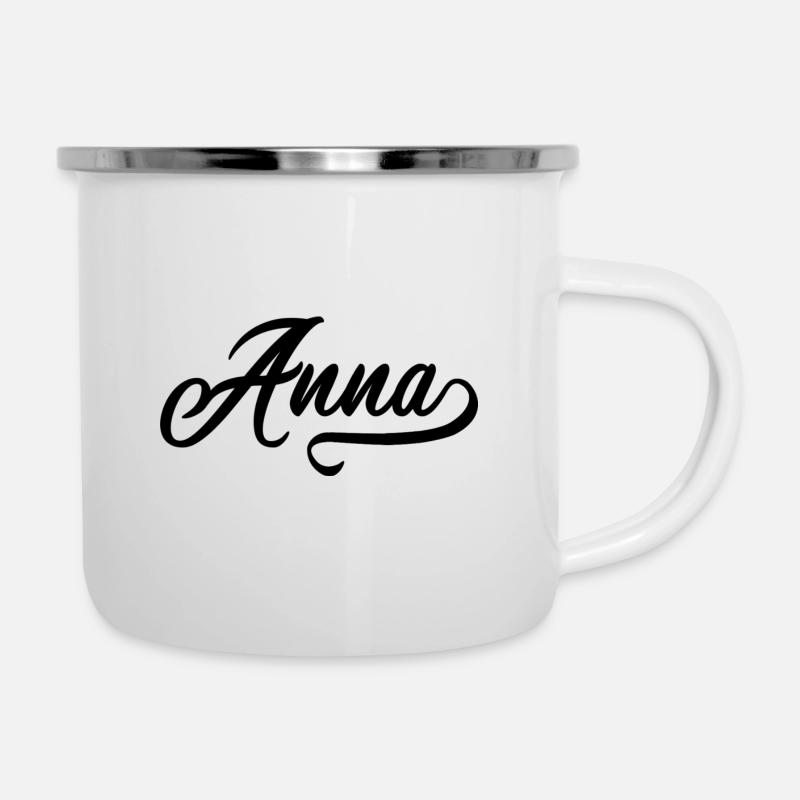 Anna - Tasse émaillée - blanc