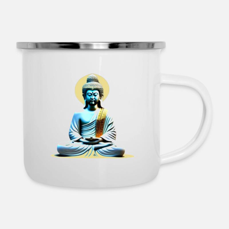 BUDDHA - Camper Mug - white