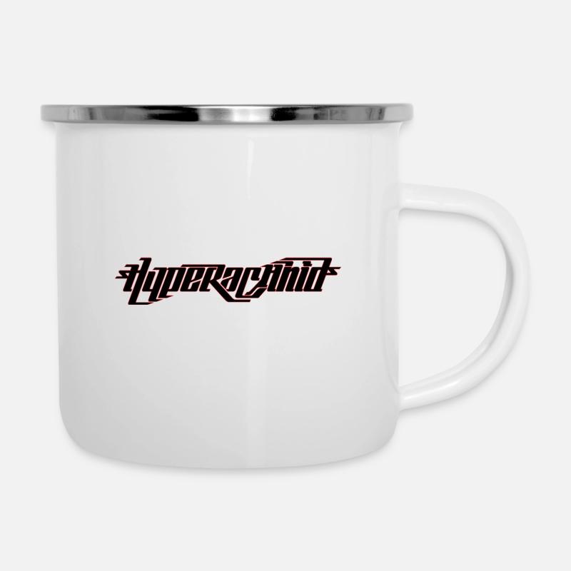 Hyperachnid typography - Camper Mug - white