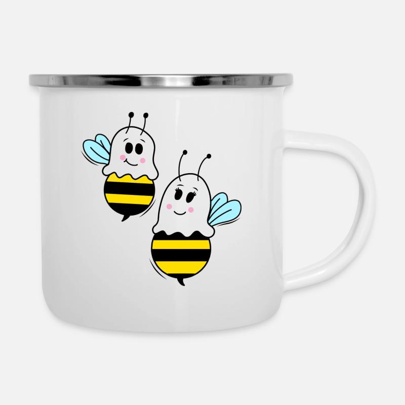 BOO-BEES - Camper Mug - white
