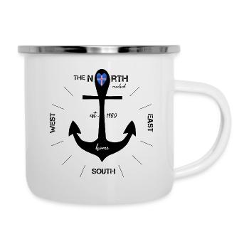 Vacances Anchor Iceland - Tasse émaillée - blanc - Droite