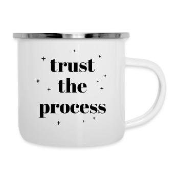 Trust the process - Camper Mug - white - Right