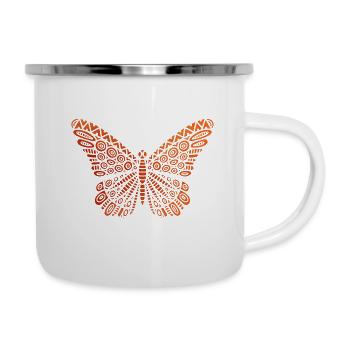 butterfly - Camper Mug - white - Right