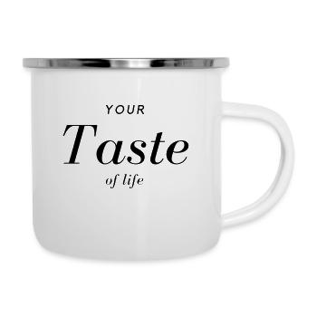 Taste of life - Camper Mug - white - Right