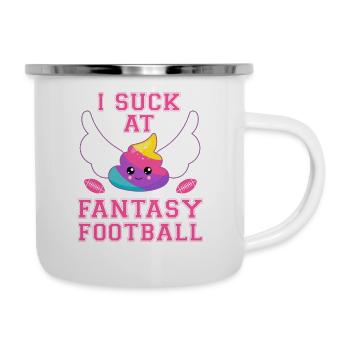 Fantasy football funny gift - Camper Mug - white - Right