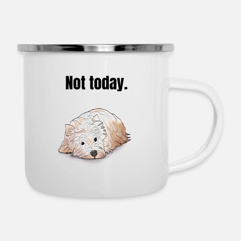 West Highland White Terrier - Camper Mug - white