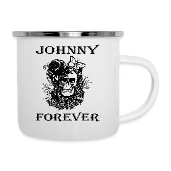 Johnny forever.png - Tasse émaillée - blanc - Droite