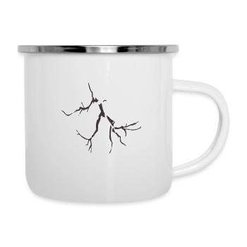 Lightning with Lightning Bolt graphics - Camper Mug - white - Right