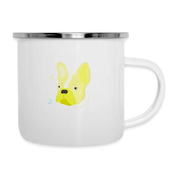 French bulldog - Camper Mug - white - Right